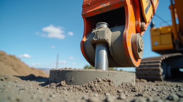 Optimisez l'enfoncement des pieux avec une cloche BRH efficace